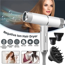 2500W Heat Hair Dryer Blower Professional Fan Styler Negative-Ion Hair Air Blow