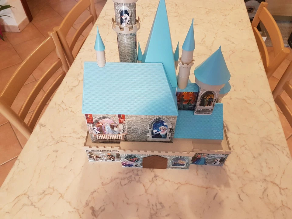 PUZZLE 3D RAVENSBURGER CASTELLO DI GHIACCIO FROZEN 2 DISNEY 111565 - Immagine 2 di 3