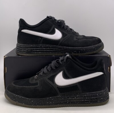 Nike Lunar Force 1 Fuse Black Oreo Retro Sneakers OG 555027