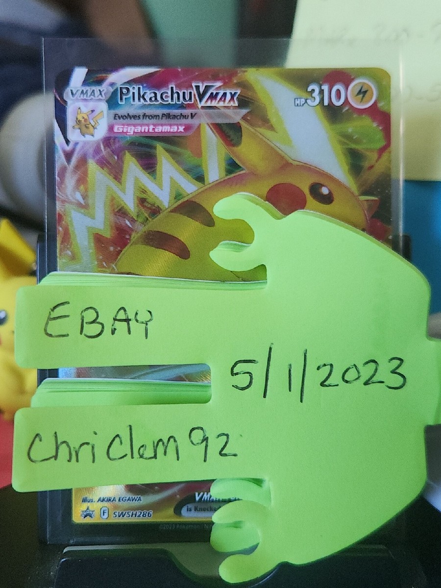 Pikachu VMAX SWSH286 Jumbo Cards Holo for sale online | eBay Pikachu VMAX SWSH286 Jumbo Cards Holo for sale online | eBay