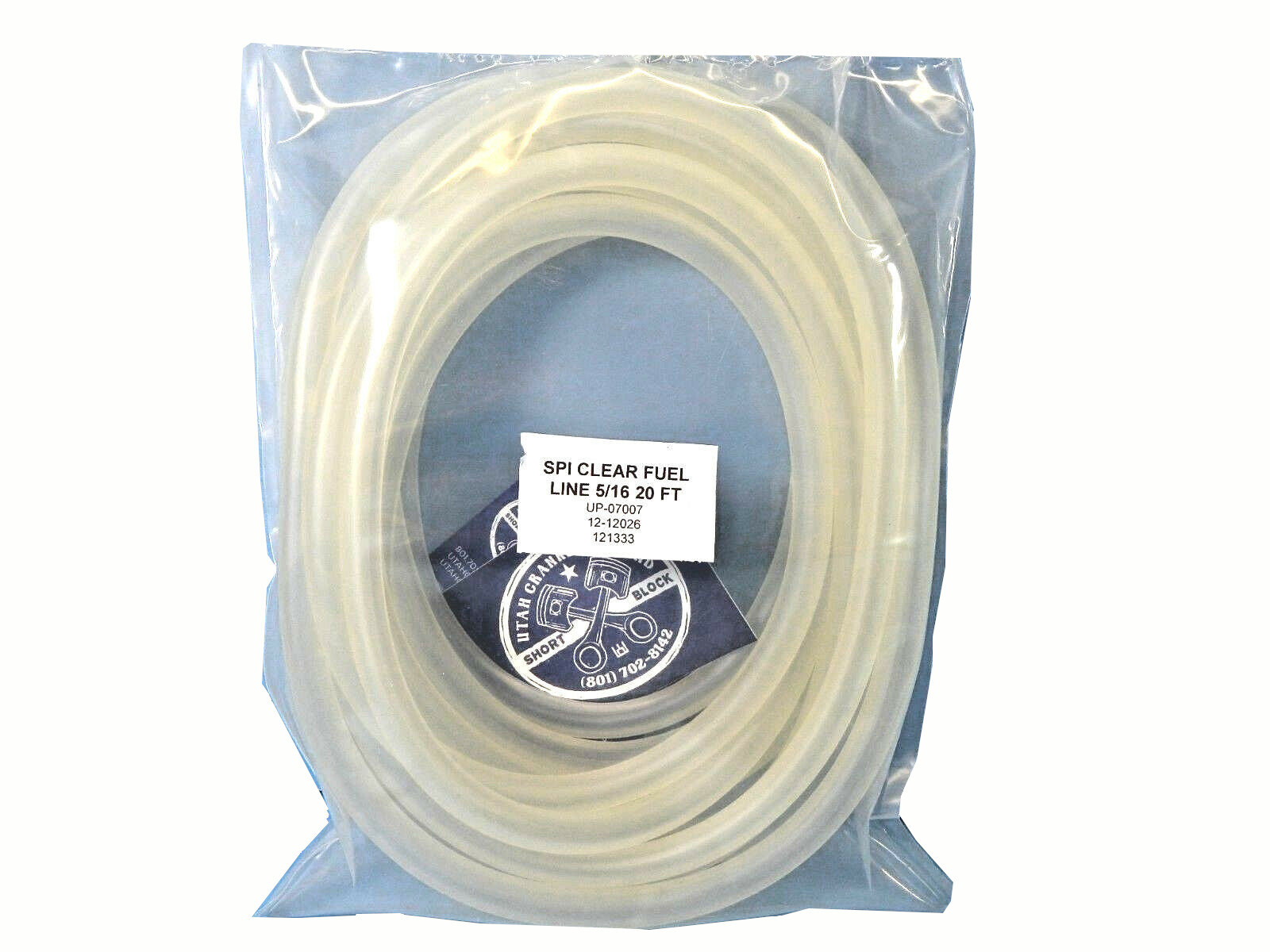 NEW SPI CLEAR FUEL LINE HOSE 5/16" PRECUT 20 FT POLARIS SKIDOO ARCTIC