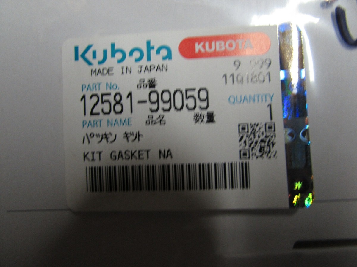 kikita kikita Genuine Upper Lower Full Gasket Kit 12581-99059 for
