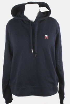 Tommy Hilfiger Reg Monogram Hoodie Pullover Women Size M (40/42) New