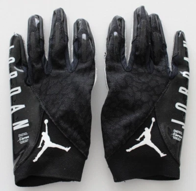 Nike Jordan Vapor Knit Football Gloves Men's Large Black/White