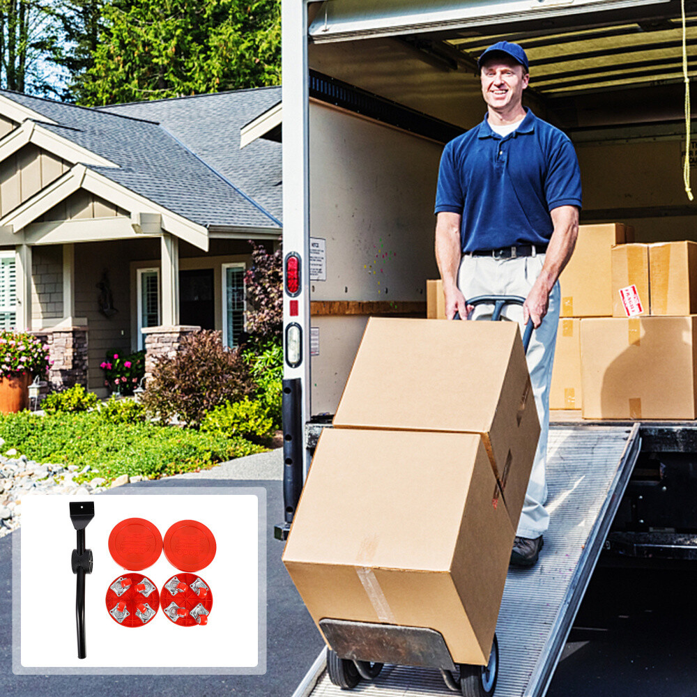Kit De Rouleaux De Transport Pour Meubles - Diamètres 25, 30, 40, 50 Mm - Avec Plaques De Fixation