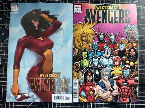 Marvel West Coast Avengers #1 2024 A Cover + 8 Variants Incl 1:10 Design Var - Picture 3 of 6