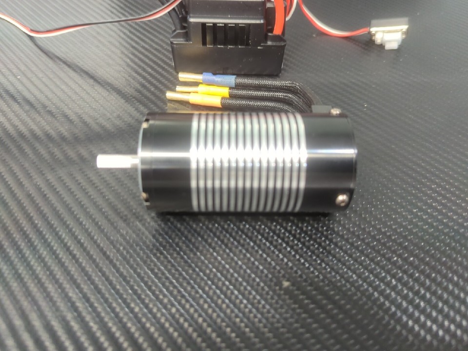 WP-8BL100 3674 2250KV 1/8 RC Brushless ESC Motor Combo For 1/8 Buggy Truggy 4S - Foto 5
