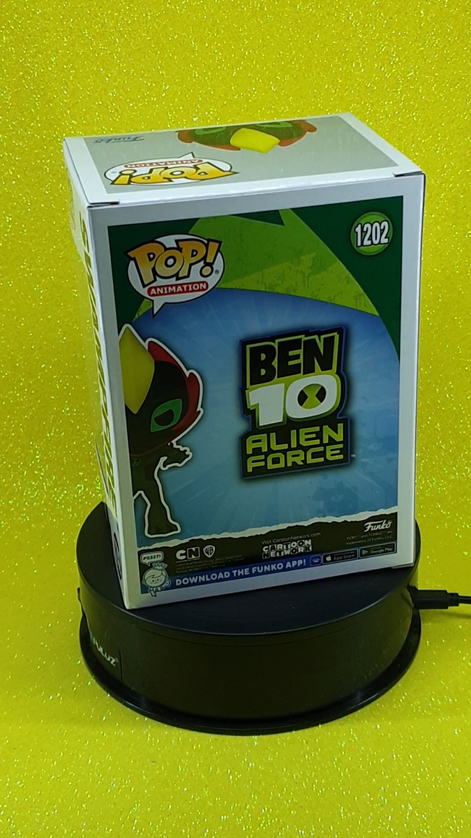 FUNKO POP ANIMATION BEN 10 #1202 SWAMPFIRE (2022 NYCC/FCE) VINYL