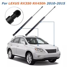 2PCS Front Hood Lift Support Gas Struts Shocks for Lexus RX350 RX450h 2010-2015