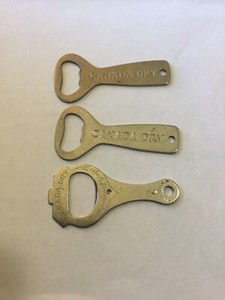 lot of 3 Vintage CANADA DRY Bottle Opener