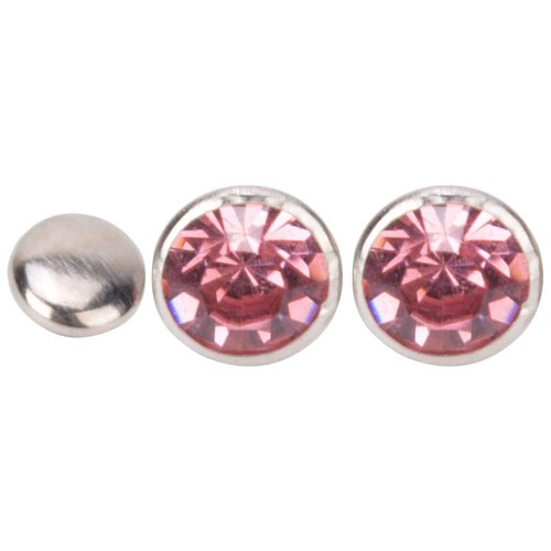 100 Juegos 6mm Estrás Cristal Remaches Tachuelas Ropa Bolsas Cuero Artesanía Decoración - Imagen 66 de 69