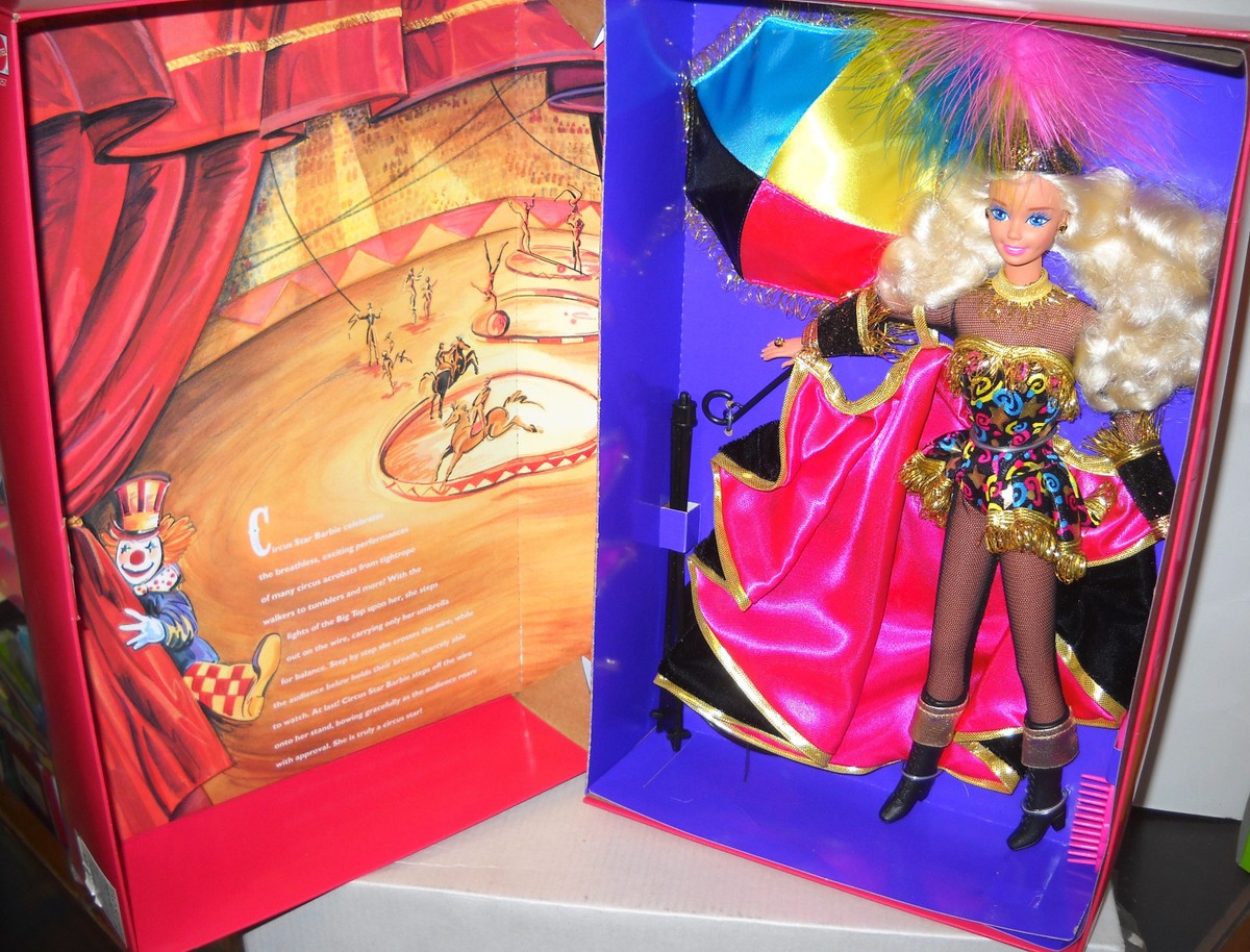 6144 NRFB Mattel FAO Schwarz Exclusive Circus Star Barbie