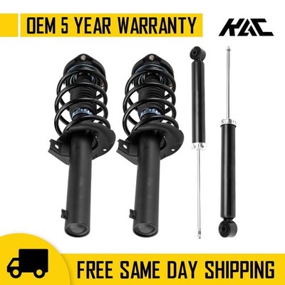 Front and Rear Shock Absorbers Set of 4 Fit For 2010-2014 VW Jetta L4 2T 5611