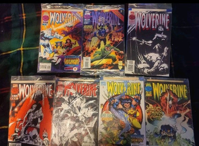 Wolverine Vintage 7 Comics Unopened Sealed Still From Factory Direct Editions 