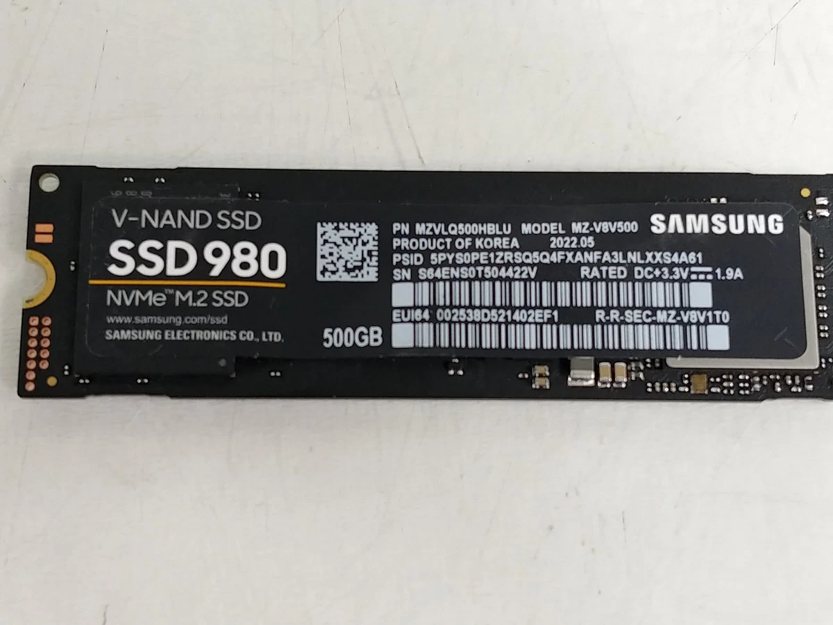 NVME 500 GB Storage Capacity Solid State Drives for sale | eBay