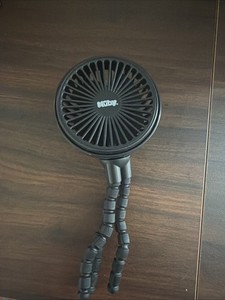 Nuby Stroller Fan Black Baby Fan