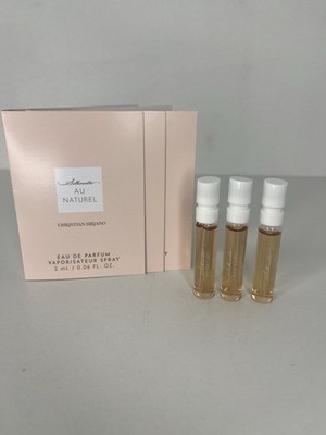 3x Christian Siriano Silhouette Au Naturel EDP Sample Spray Vial 2ml