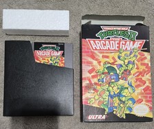 Teenage Mutant Ninja Turtles II: The Arcade Game Nintendo NES Box + Game only