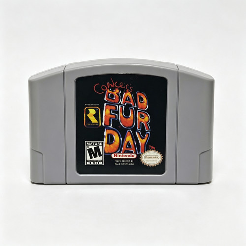 Conker's Bad Fur Day for Nintendo 64 N64 Video Game Cartridge Only Tested