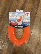 bright starts Cars Flip  Sit Potty Seat Disney Pixar Cars Theme Red