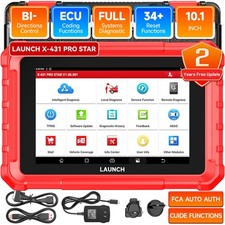 Launch X431 Pro Star Bidirectional Obd2 Diagnostic Scanner Advanced Ecu Coding