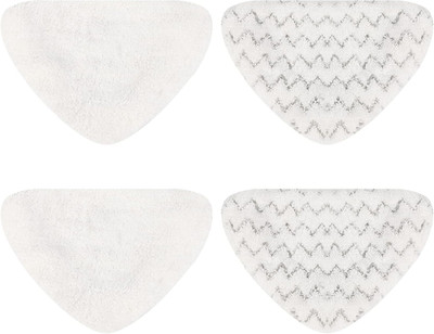4 Pack Replacement Pads for Bissell Poweredge and Powerforce Lift-Off Steam Mop 