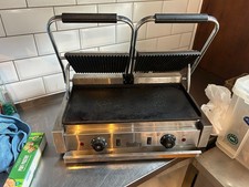 Quattro Commercial Double Panini Press Grill – Dual Contact Grill Toaster