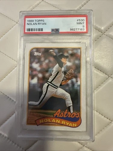 1989 Topps - Nolan Ryan #530 PSA 9 Mint Houston Astros