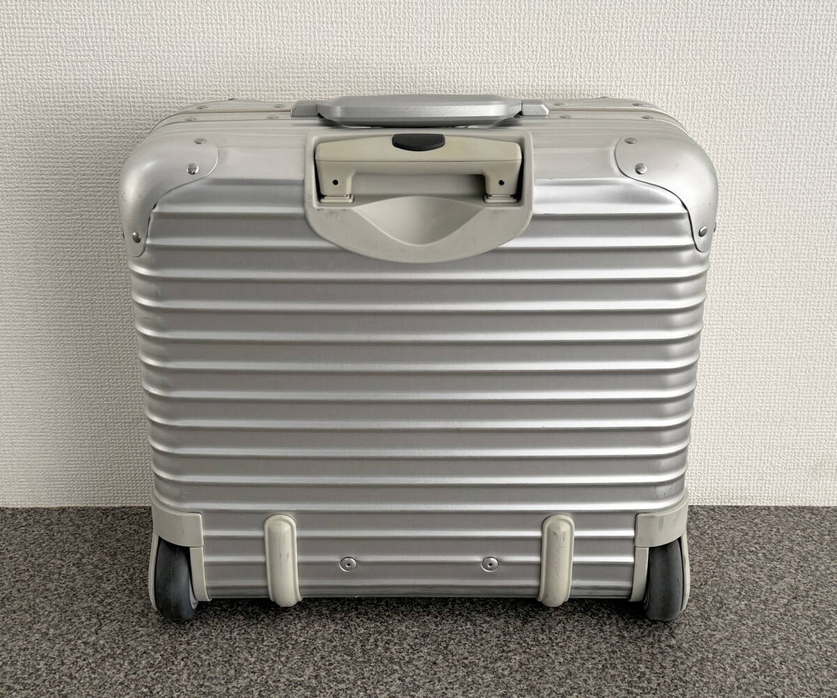 Rimowa Topas Business Trolley Silver 2-wheels Carry Case Suitcase
