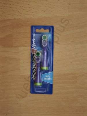 Blend-a-dent SpinBrush Ersatz-Bürstenköpfe 2 Stück   neu & originalverpackt