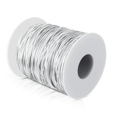 20 Gauge 0.8mm 304 Stainless Steel Wire - 164 FT, 20 Gauge, Silver