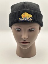 Embroidered Pokémon Pikachu Sock Hat Vintage 1990’s Made In USA OSFA