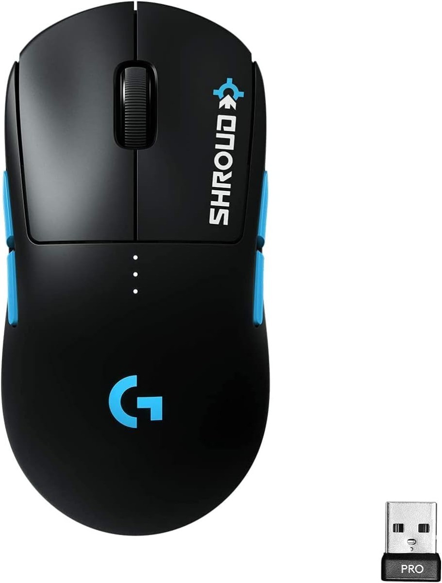 マウス・トラックボール Logicool Logitech G PRO X SHROUD Logitech G PRO Wireless Gaming Mouse - Shroud Edition (/GM1-1291