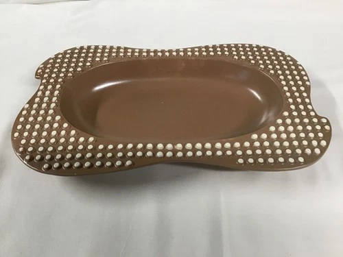 Red Wing Pottery Platter-12 1/2 x 6 3/4