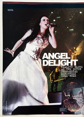 SHARON DEN ADEL - 2005 Full page UK magazine poster WITHIN TEMPTATION