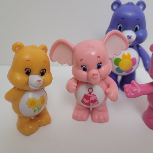 Lotto 5 figurine Care Bears Just Play 2” plastica dura Lotsa Harmony e altro - Foto 3 di 6