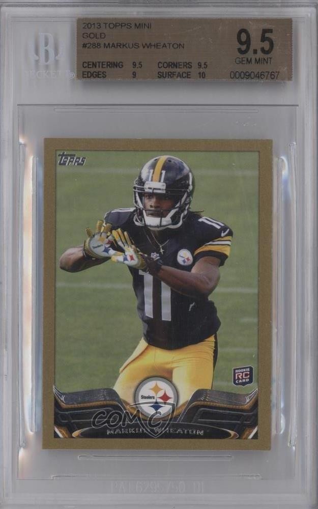 2013 Topps Mini Gold 26/58 Markus Wheaton #288 Rookie RC 0o9