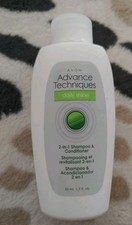 Avon Advance Techniques Daily Shine 2-in-1 Shampoo/Conditioner 1.7 OZ Travel New