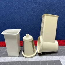 Presto Salad Shooter Replacement Parts Slicer Blade Chute Pusher Model 0291001