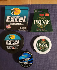 Lot of Monofilament Line - 3 Partial Spools -