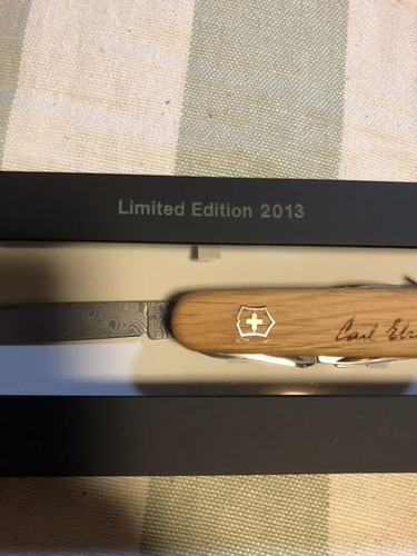 Victorinox Explorer Damast 2013 Knife 4Th Edition Limited Edition - Picture 2 of 4
