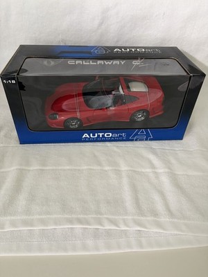 AUTOart Callaway C12 2006 Corvette 1:18 scale diecast RED NEW