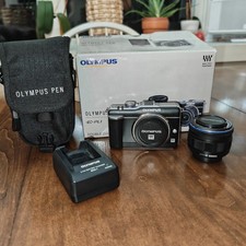 OLYMPUS PEN E-PL1 Mirrorless Digital Camera with 14-42mm L ED Zoom Lens w/ Box