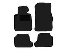 Lagerrest: Fußmattenset passend für BMW 2er F22, F23, F87, Hit schwarz, Umrandun