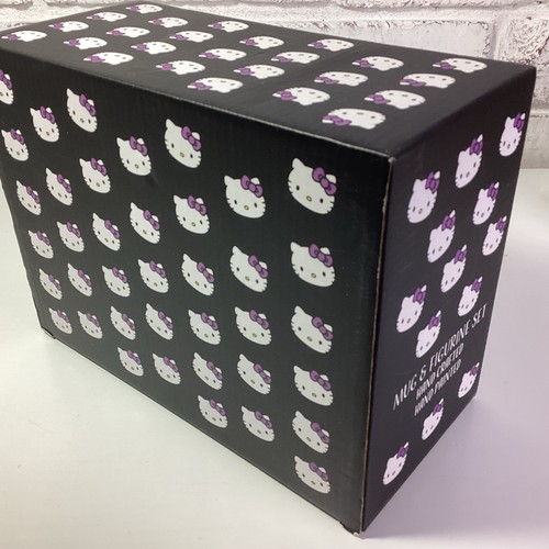Set tazza e statuine Halloween Sanrio Hello Kitty cielo blu nuove con scatola - Foto 4 di 9