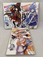 Konosuba: God's Blessing Manga Bundle by Natsume Akatsuki - Volumes 1 - 3