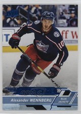 2018-19 Upper Deck Overtime Rookies Blue Foil Alexander Wennberg #126 hg6