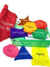 Educational Insights Shapes Bean Bags 8 Pc Set Toddler Preschool Learning Toy