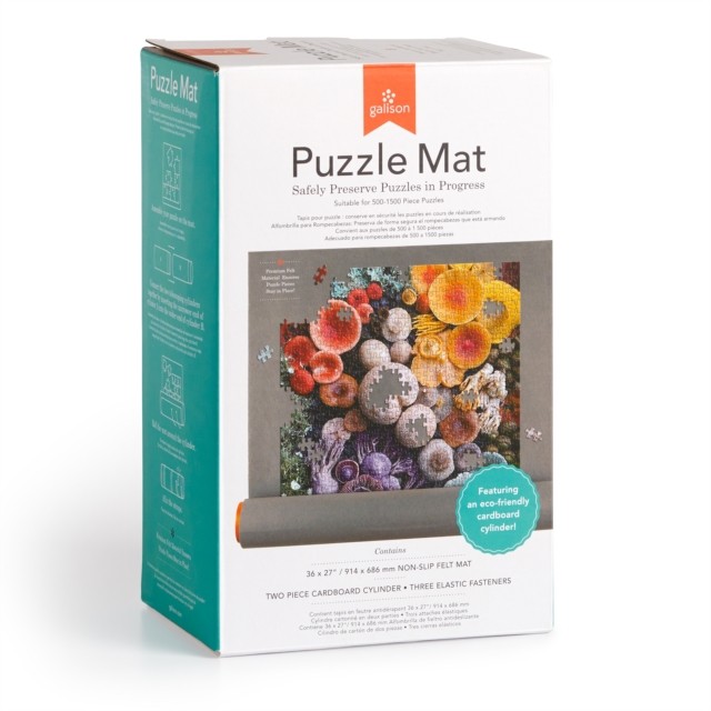 Roll Up Puzzle Mat (up to 1500 Pcs) by Galison (Jigsaw)