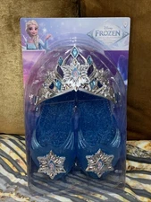 Disney Frozen Elsa Tiara & Shoes Dress-Up Accessory Set Gift